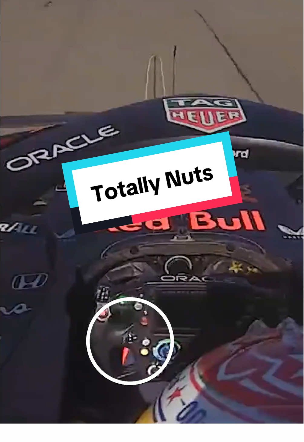 driving one-handed while you fix your car? that’s nuts 🔩 #f1 #formula1 #imolagp #maxverstappen #redbullracing 