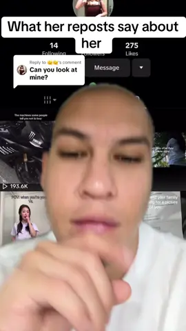Replying to @🫠🫠 What her reposts say about her #herreposts #reposts #viral #trend 
