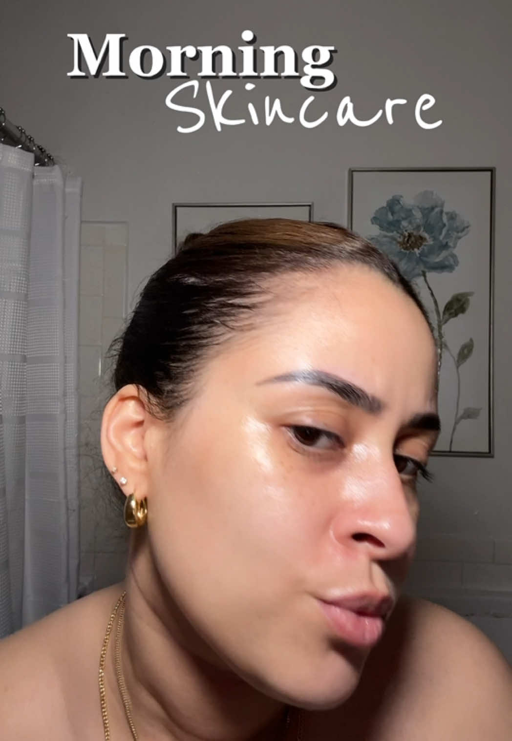 Facil y eficaz Skin care morning routine 💕 #creatorsearchinsights  #morningroutine #simpleskincare #skincare #skincaretips #easyskincare #SkinCare101 #over30skincare 