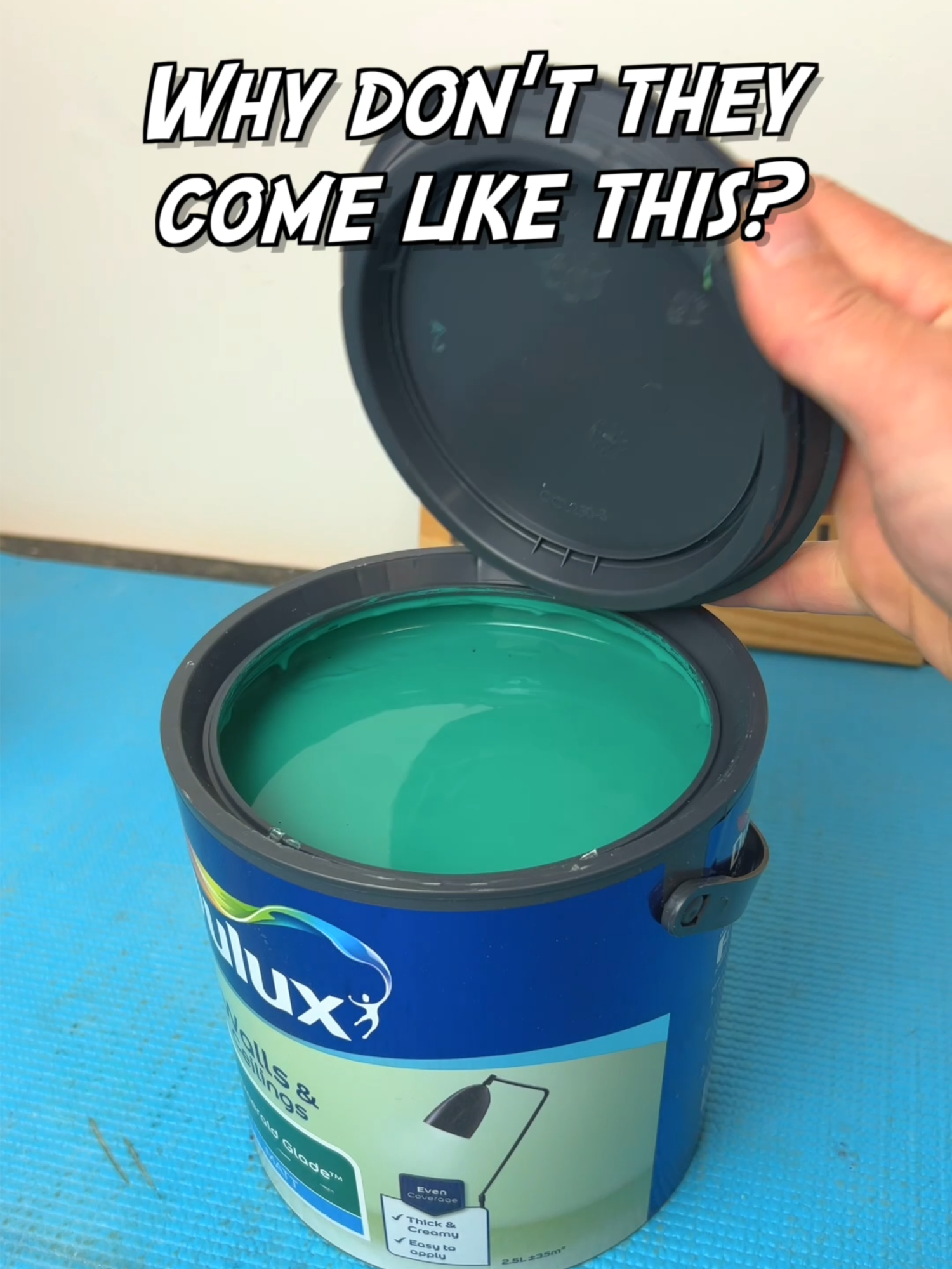 Lid Upgrade Tip #tipcentric #tips #LearnOnTikTok #tipsandtricks #DIY #tools #decorating #painting #LifeHack #homelifehacks #homemadetools