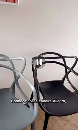 Conjunto com 6 cadeiras Allegra, designer moderno e sofisticado, suporta até 120kg  Comente eu quero, que te envio o link😉 #cadeira#allegra #moderna #decoracao#mesajantar#casa#tesourodaspromocoes #shopee 
