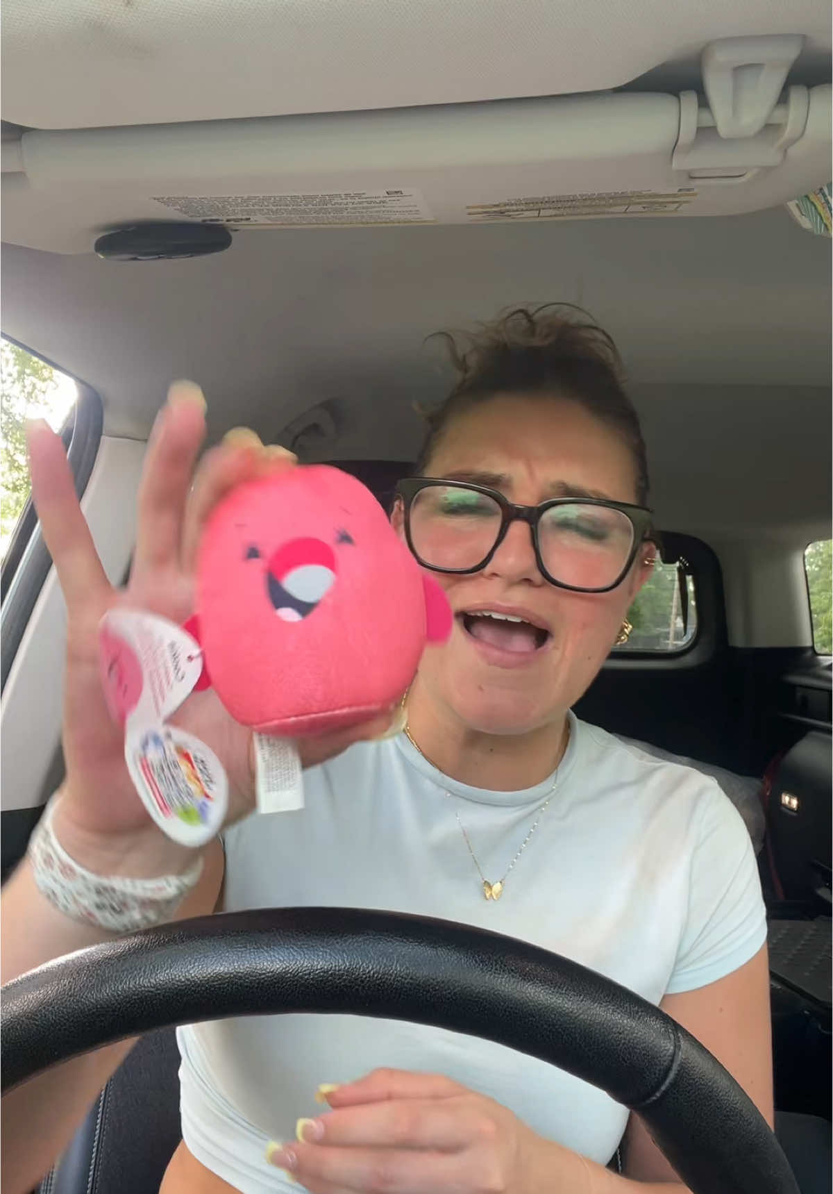 @McDonald’s she cute! #fyp#happymeal#squishmallows 