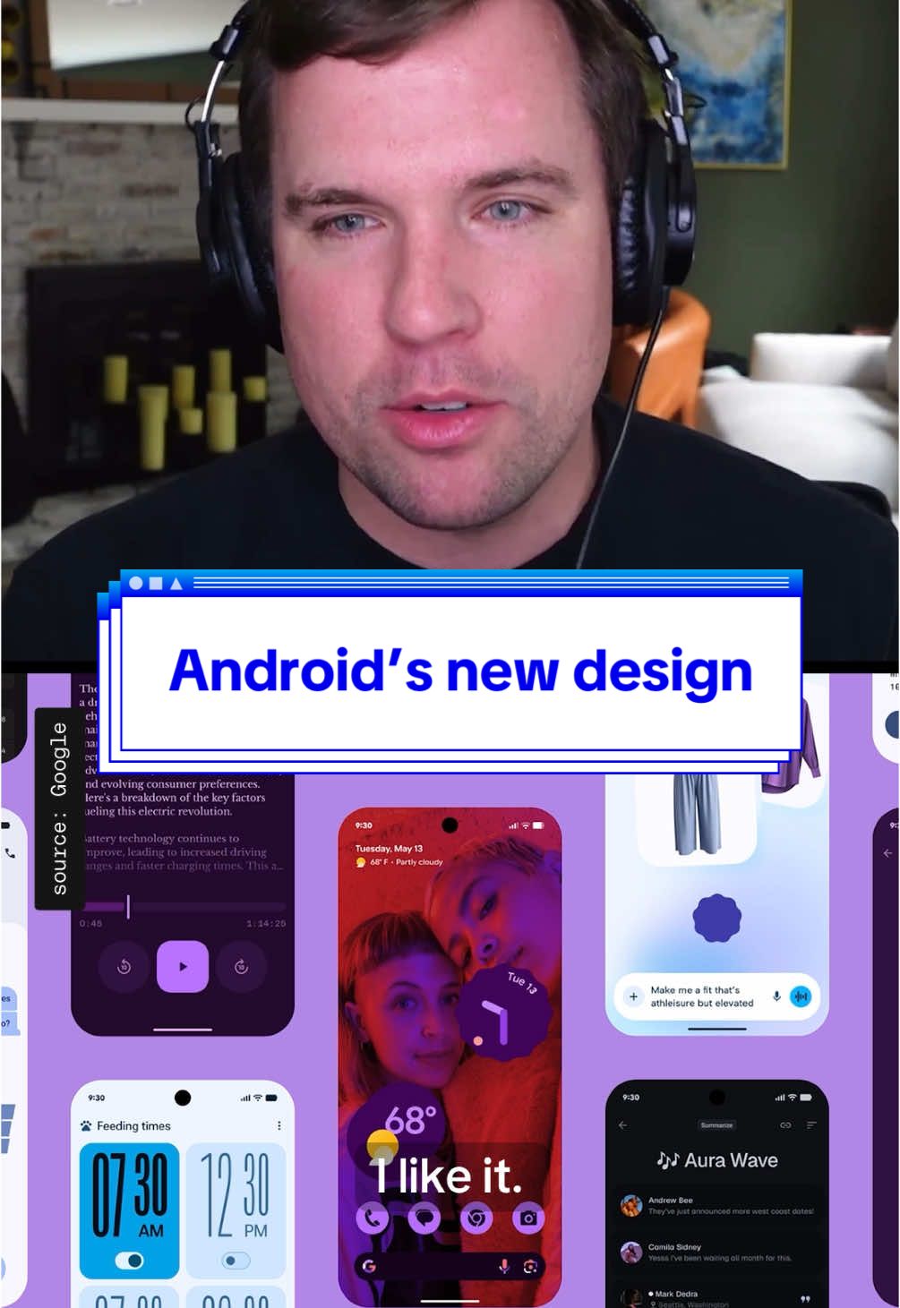 Ahead of I/O, Google announced a new youthful design language this week: Material Three Expressive. Listen to The Vergecast wherever you get your podcasts. #vergecast #google #android #podcast #techtok 
