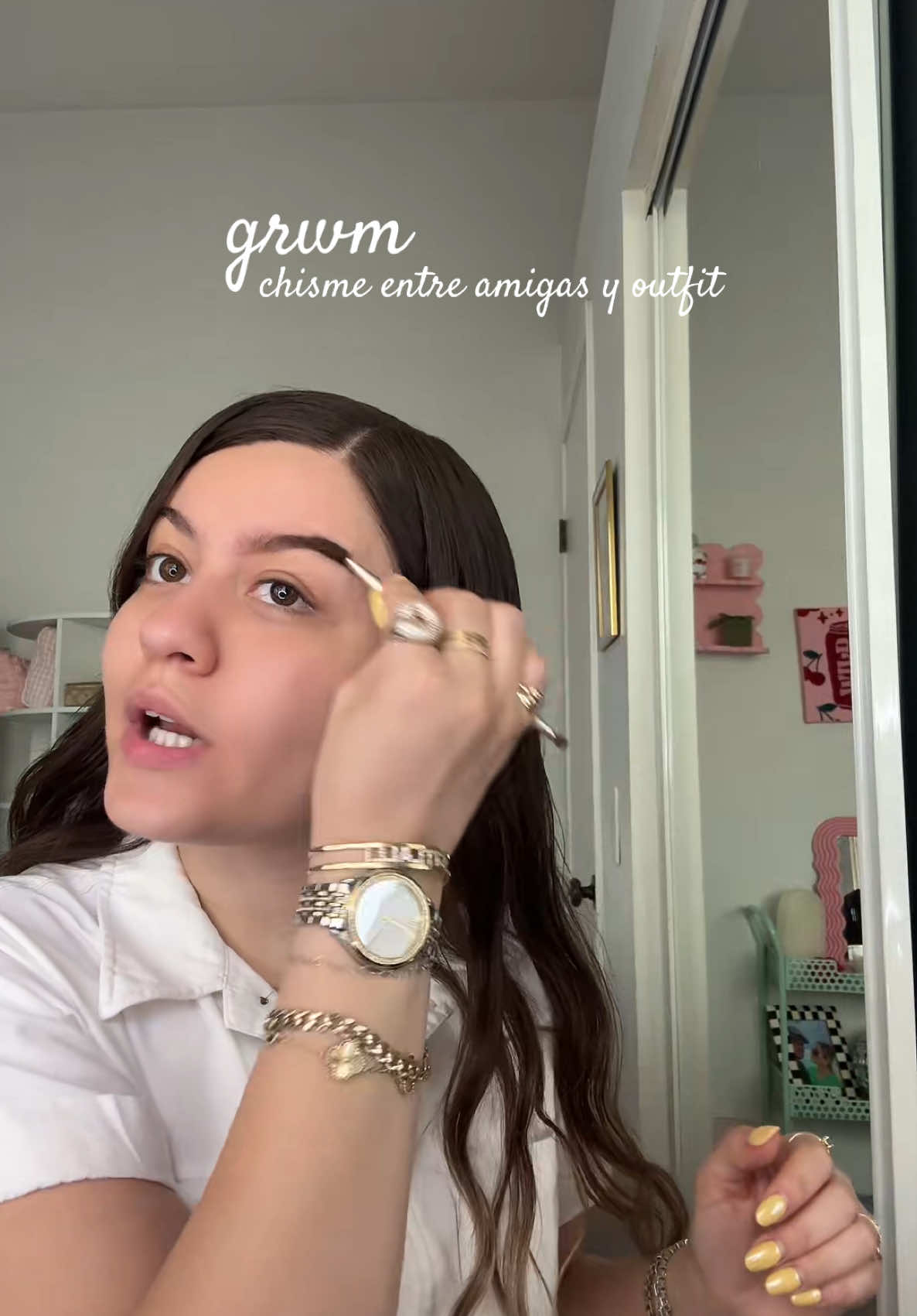 grwm, chisme entre amigas y outfit🤎 ig: calijimenezg_