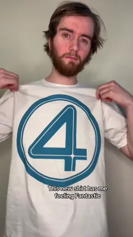 This shirt has me feeling Fantastic #fantasticfour #fantastic4 #fantasticfourfirststeps #fantastic4firststeps #mrfantastic #invisiblewoman #humantorch #thething #reedrichards #susanstorm #johnnystorm #bengrimm #marvel #marvelcomics #marvelstudios #marvelrivals