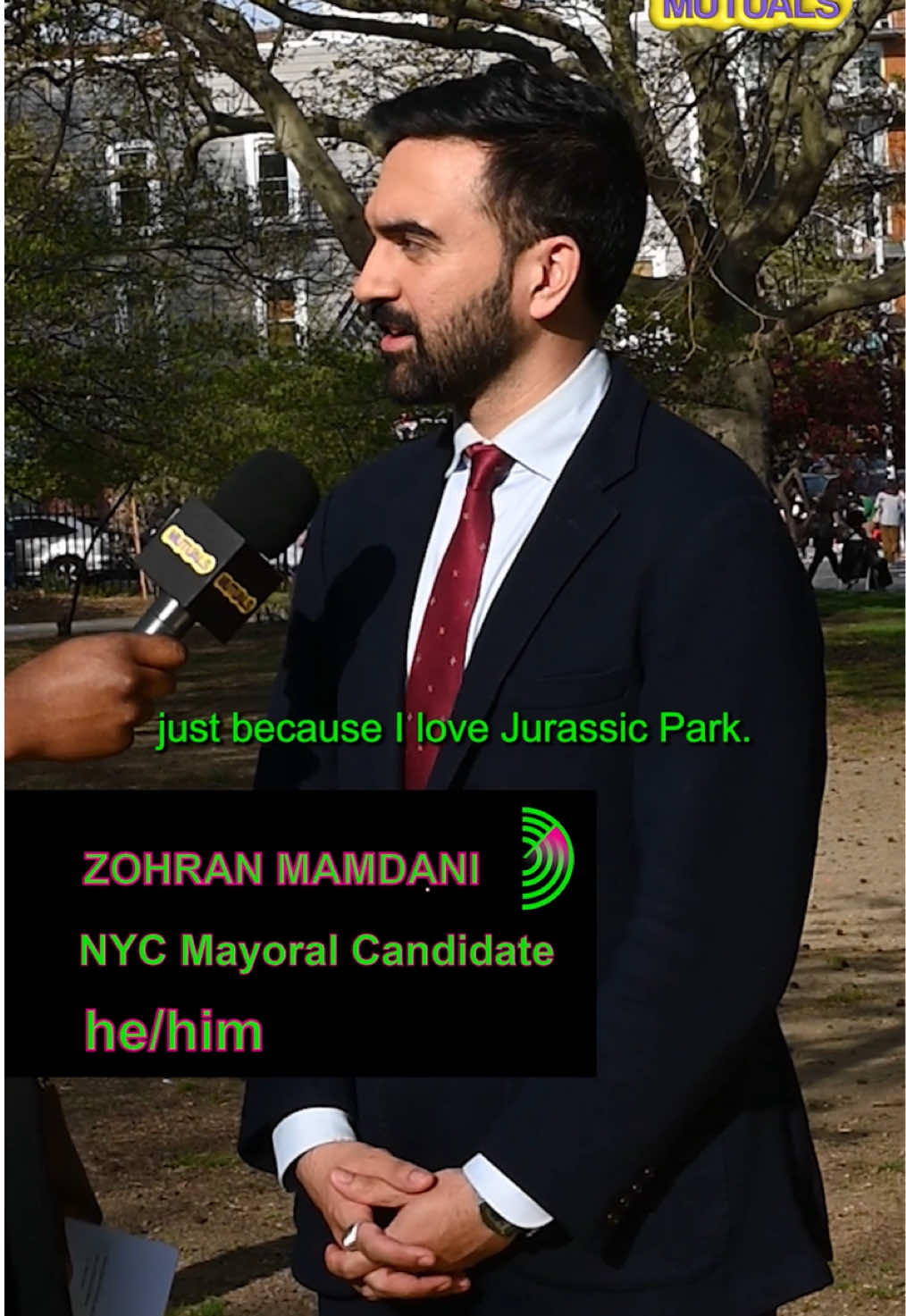 @Zohran Mamdani let us know about that press secretary job 💚  feat: Zohran Mamdani  host: @𝙰𝙽𝙰𝙽𝙸𝙰  created by: @Mutuals & @Amelia  shot by: @Samira M.  questions by: @Brooke Finegold  edited by: @Andrew Bourne   #nyc #lgbt #comedy  #gaydarshow #mutualsmedia #austinbutler 