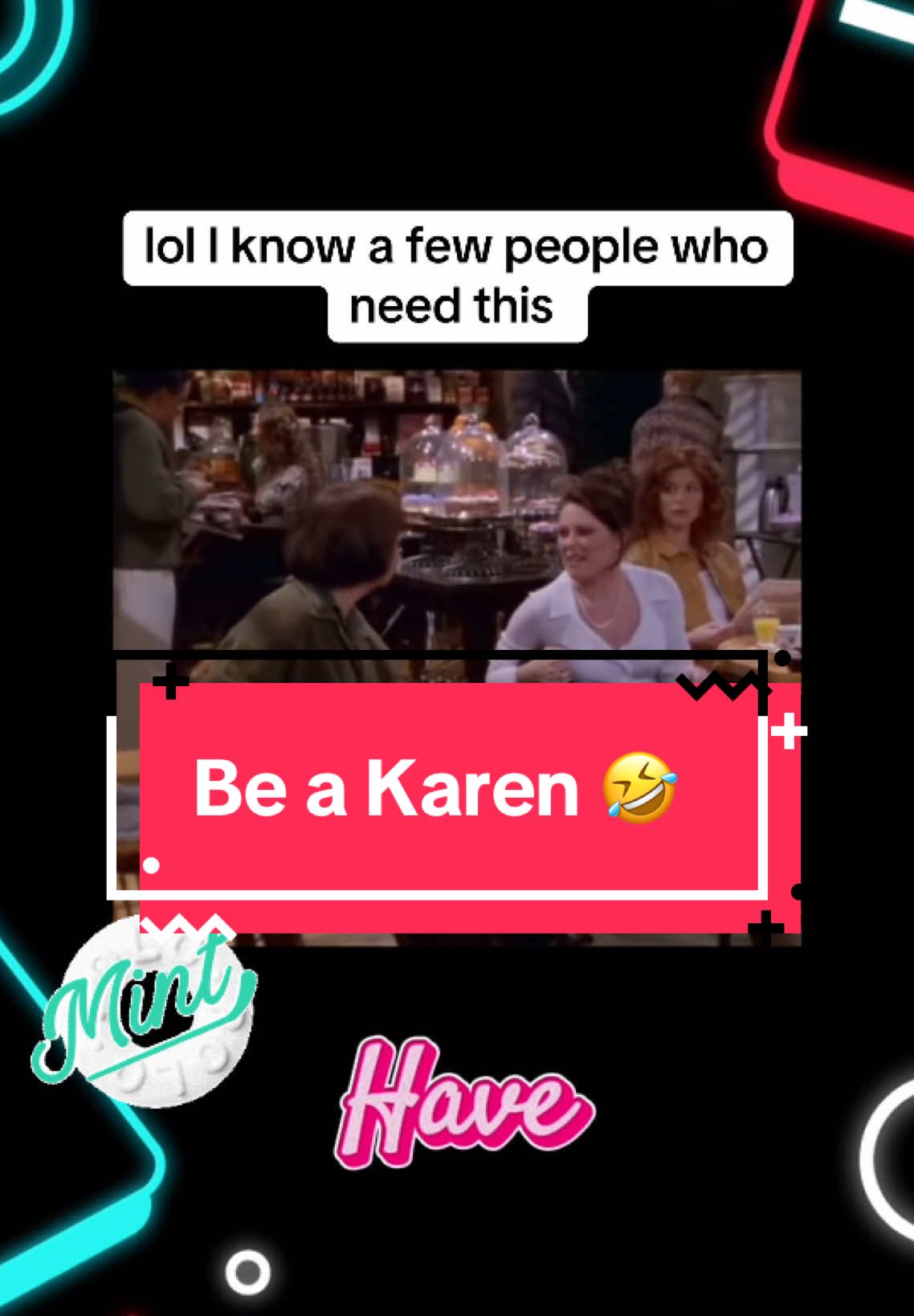 I am who I am all down to Karen Walker ❤️ #badbreath #tvshow #willandgrace #funnymemes #smellybreath #mint #halitosis #comdey #karenwalker #willandgrace