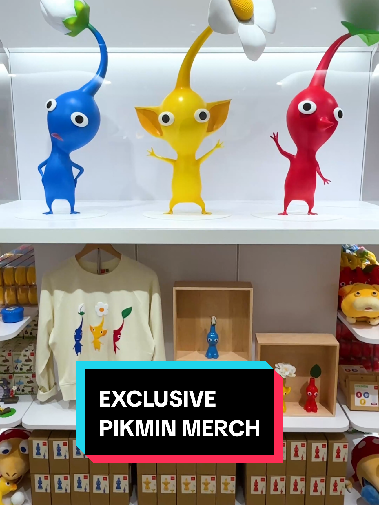 All Pikmin Merch At Nintendo Store San Fran #pikmin  #nintendo #merch #pikmin4 #plushies 