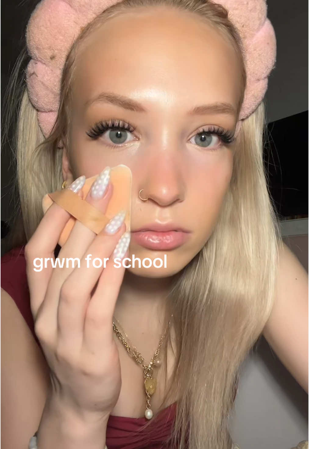 grwm for school #grwm #getreadywithme #makeup #grwmaccount #schoolgrwm #grwmforschool #creatorsearchinsights 