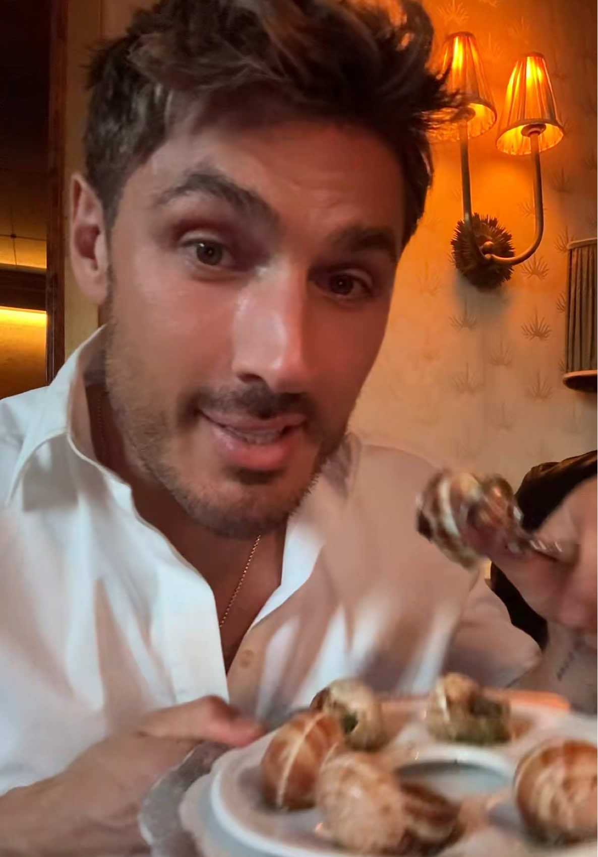 I actually threw up after this- not because they were bad. It was just the fact that I couldn’t get the snail on my head. 