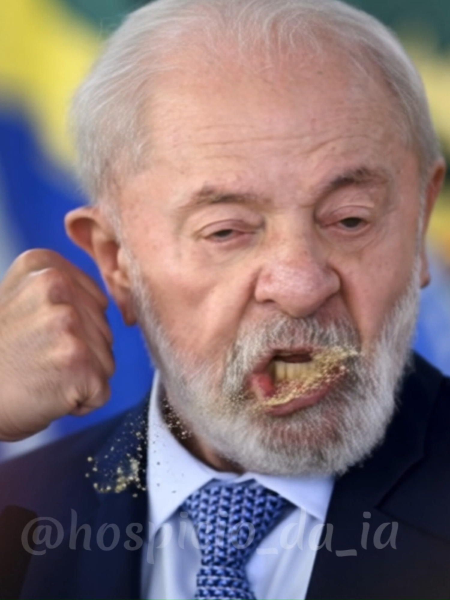 O Hospício da IA traz lindas cenas dos nossos políticos levando merecidos socos em câmera lenta. 🤜🏼​🤪​ #fyp #ia #foryoupage #comedia #lula #cameralenta #tiktokbrasil