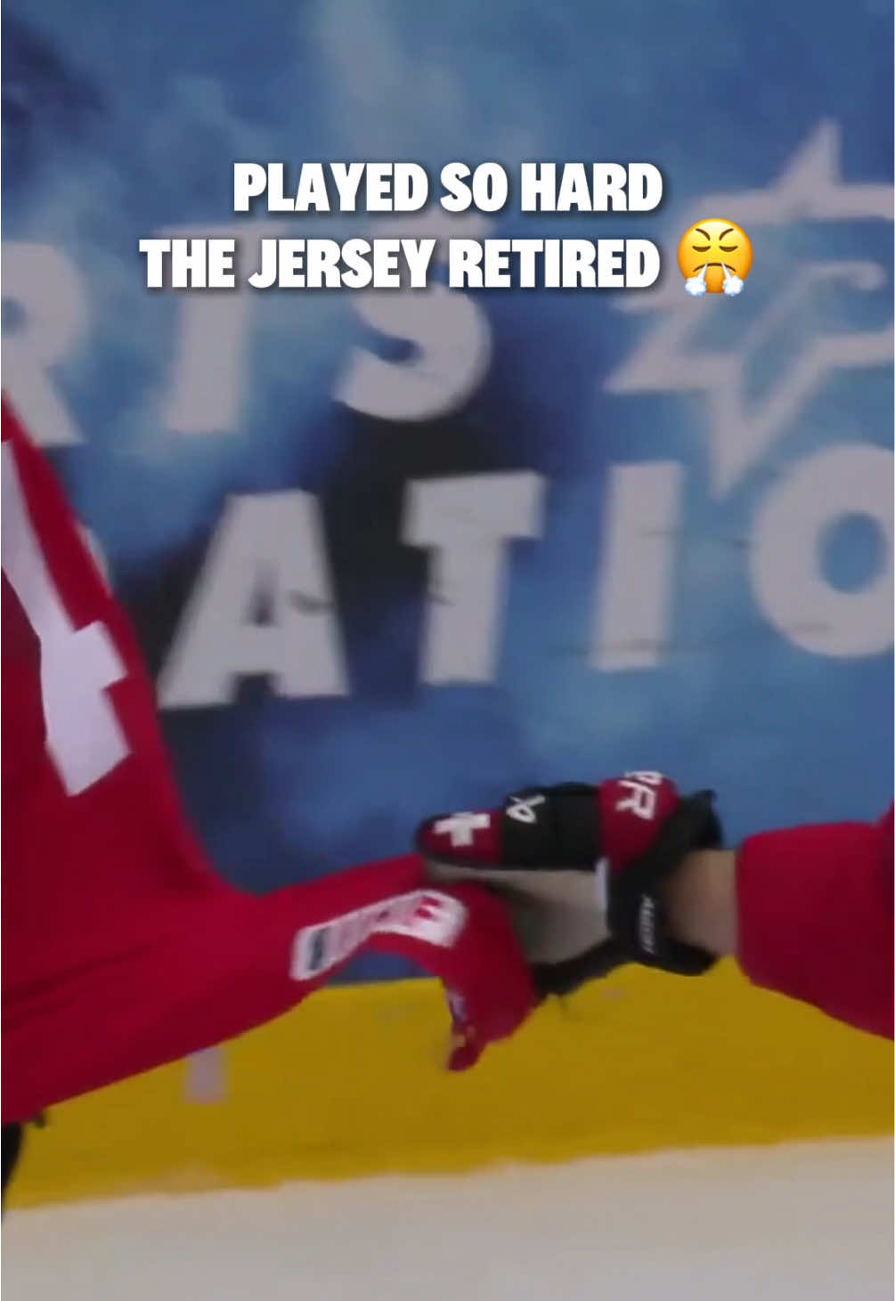 This jersey earned its rest 🫡 #MensWorlds #IIHF #hockey #hockeytok 