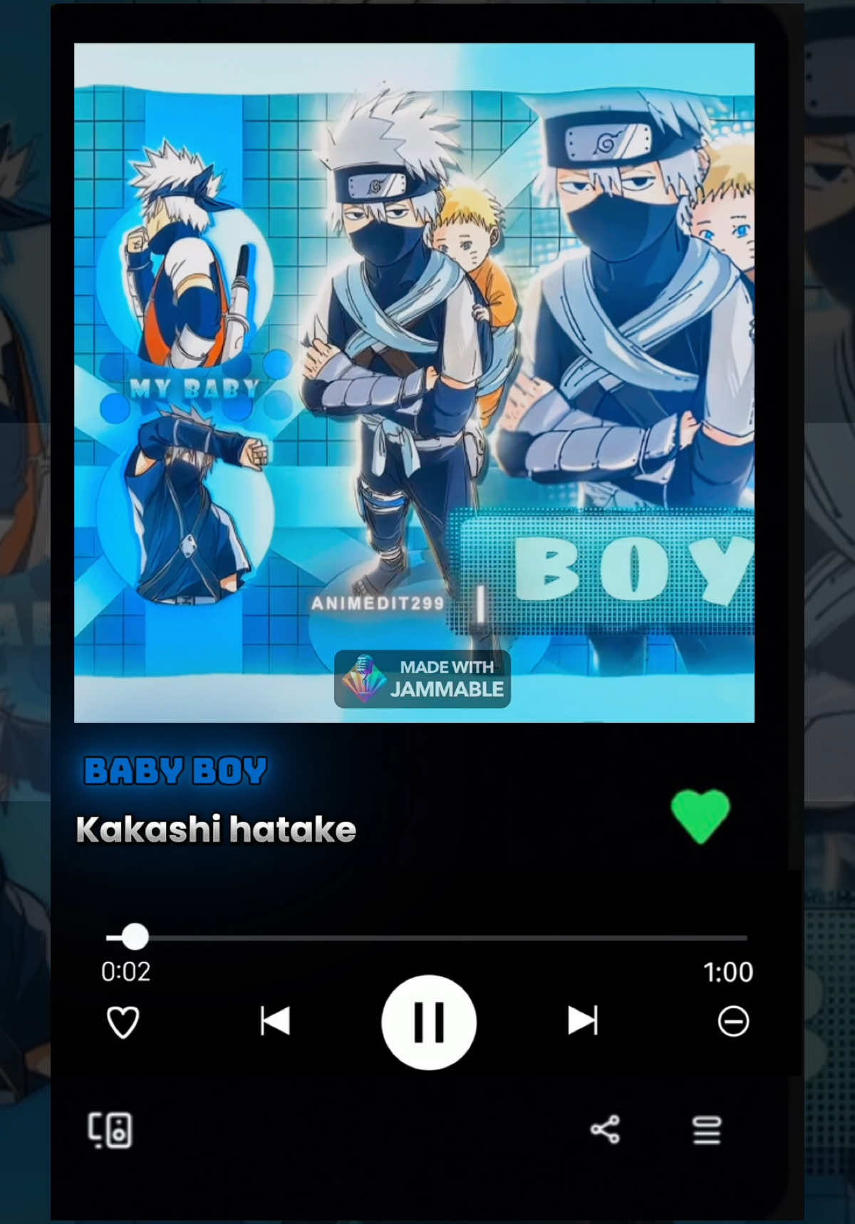 Kakashi sings baby boy . . . . #kakashihatake #kakashi #kakashiedit #fyp #foryoupage #narutoshippuden 
