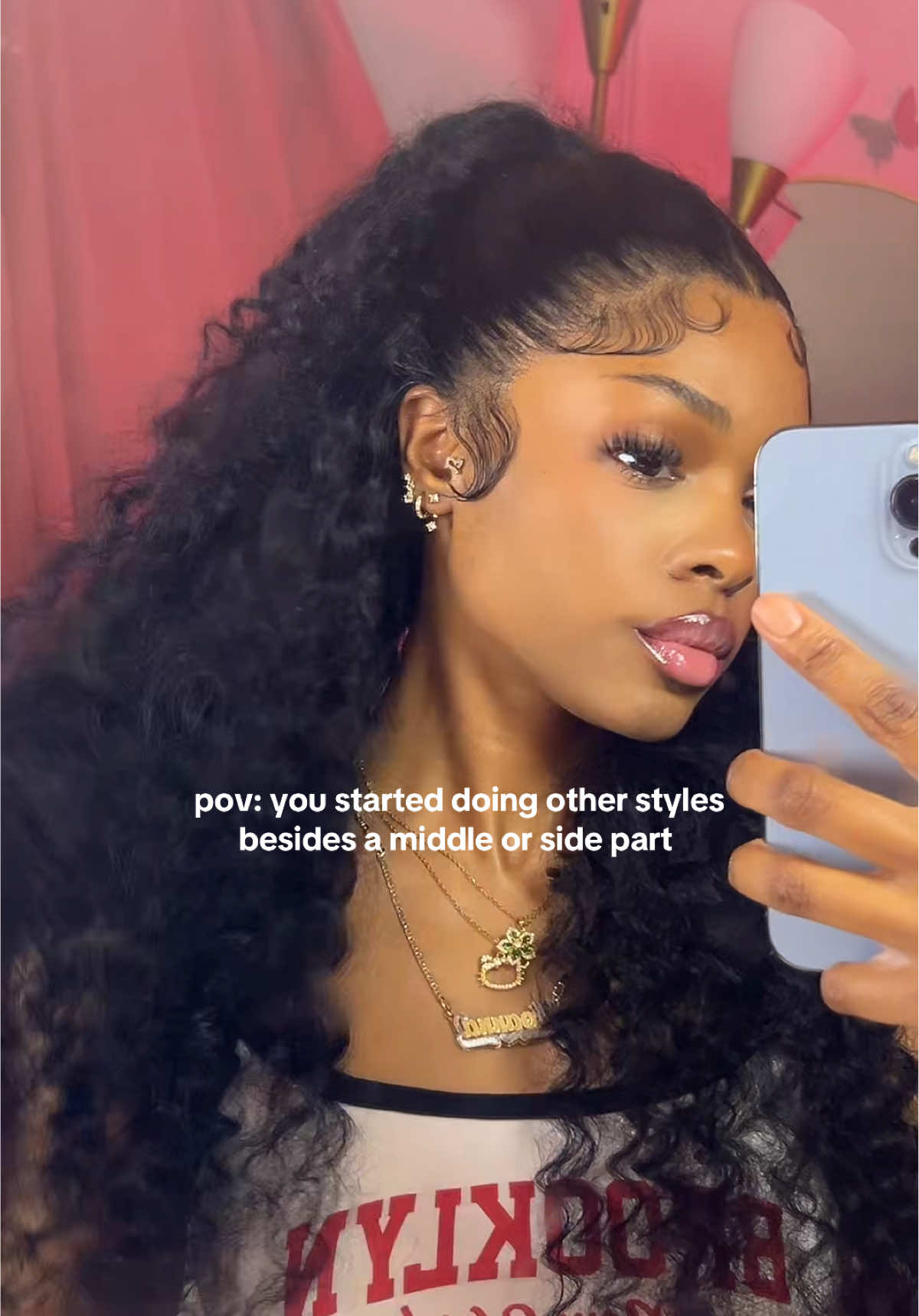 I need new style ideas now✨#wiginfluencer #haircontentcreator #deepwavehair #blinghair 