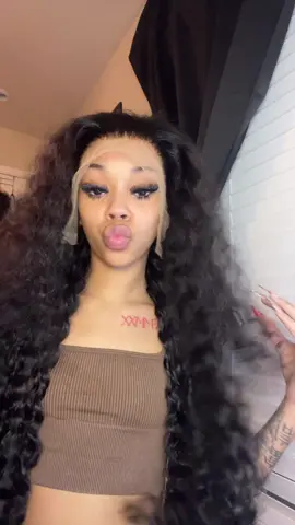 Wingirl 13x6 Lace Frontal Deep wave wig pre-bleached 28inch 🥰@Wingirlhair Amazon LINK IN BIO!  #wingirlhairreview #13x6wingirldeepwig #wingirlamazonwig 