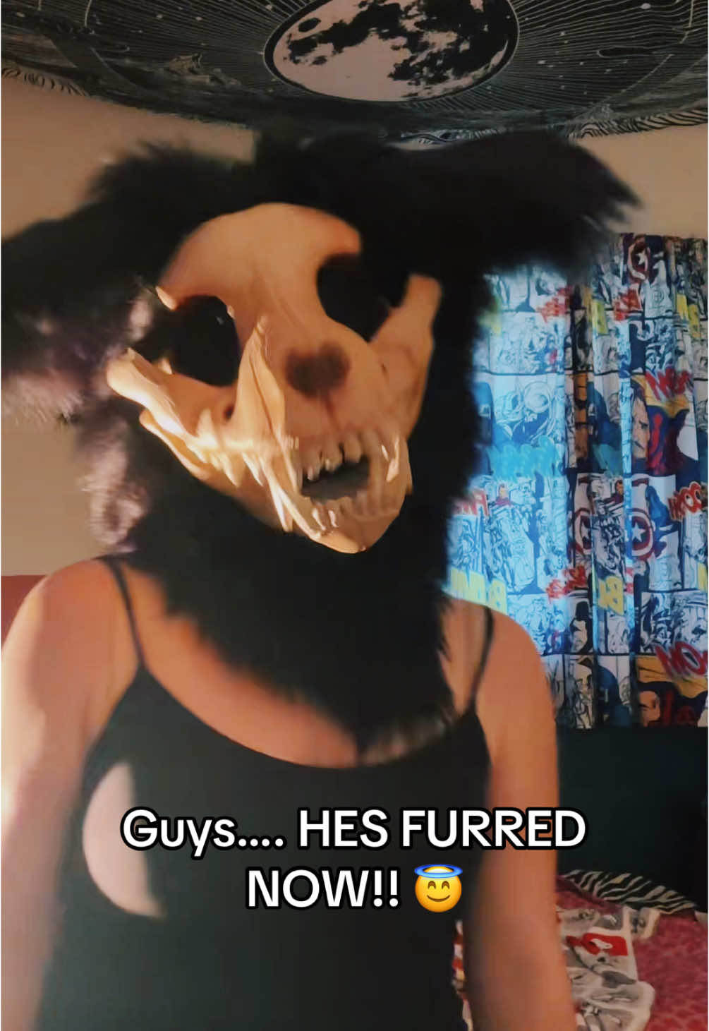 Furred him right before the power went out yesterday (darn Midwest storms) what do yall think?? #fyp #furry #b00st #fursuit #furryfandom #furrysafeplace #fursona #furrylove #furryforyou #fursuiter #fursuitingiscool #fursuiting #blowthisup 
