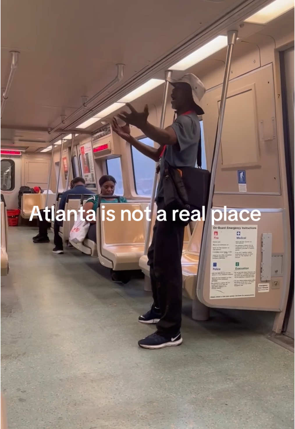 Hope a record label sees this #atlanta #marta #georgia #public #publicfreakout #subway #train #publictransportation #publictransport #publictransit 