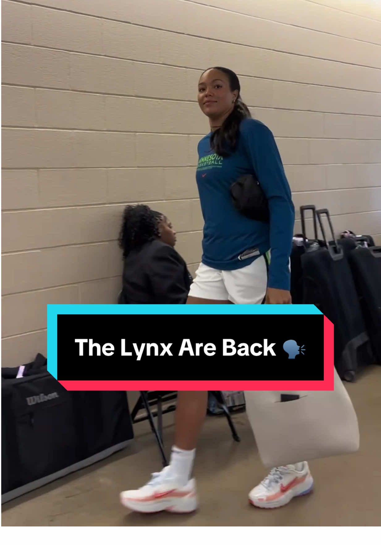 Locked in for Game 1 💼  #MinnesotaLynx #WNBA #WNBATipOff #Basketball 