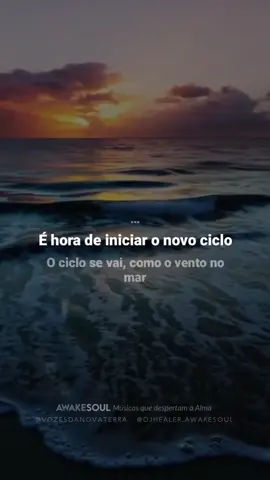 🔥🎶 Música: Novo Ciclo Ouça essa música completa que já viralizou em todas as redes sociais.  Disponível em todas as plataformas. Vozes da Nova Terra & Dj Healer @vozesdanovaterra & @djhealer.awakesoul Siga-nos aqui e em sua plataforma de música favorita para não perder nossos lançamentos. Toda semana, novas mensagens através das músicas para nos conectarmos, elevarmos e expandirmos a consciência juntos, em uma mesma vibração! E se sentir no coração, ficaremos muito gratos se puder compartilhar nossas músicas em suas redes sociais e com aqueles que você acredita que possam ressoar com essa vibração. 💫🎵 Links na Bio ou awakesoul.com.br #temposagrado #novociclo #awakesoul #awakesoulmusic #awakesouldance #novaterra #despertar #expansaodaconsciencia #espiritualidade #5d #vozesdanovaterra #healing #ecstaticdance #soundhealing #spiritualtiktok #dance #dancers #musicanova 