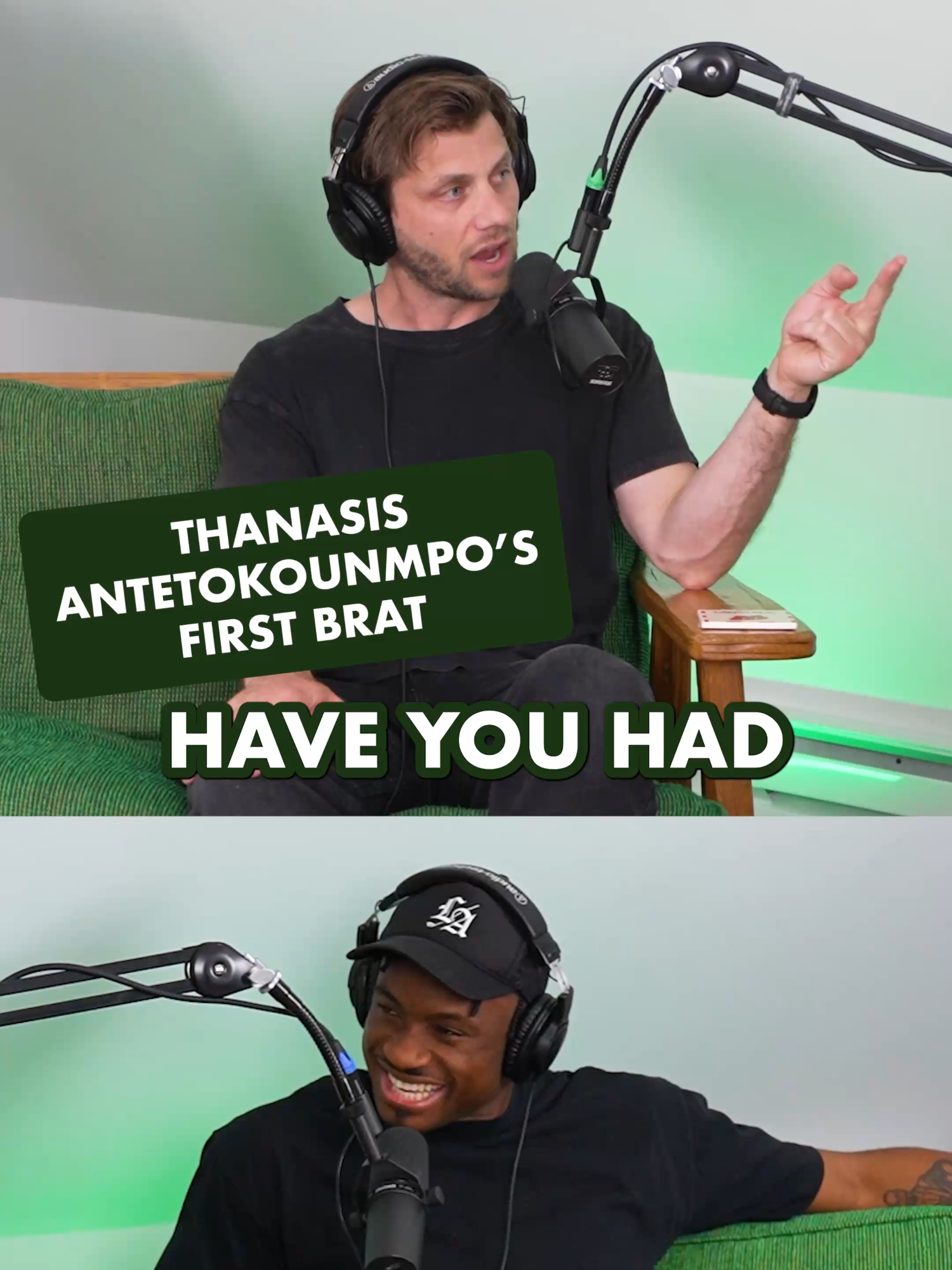 First time for everything 🌭 @thanasis_ante43