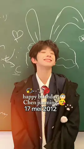 happy birthday 🎂🥳🎉 Chen junming 🫶🏻panjang umur sehat selalu ya semoga apa yang kamu inginkan tercapai amin,🫶🏻 sekali lagi happy birthday 🎂 Chen junming 😘😊 #fyp 