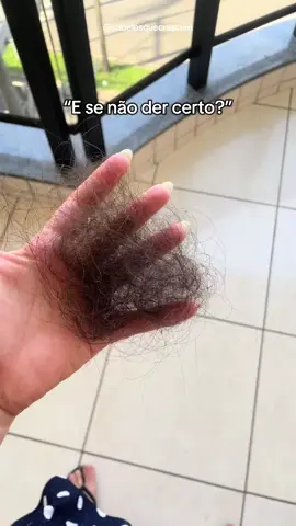 E se não der certo? Ah vai dar simmmm! 😍😍😍 | o site do kit que eu usei pra queda capilar tá na minha bio  #quedacapilar #cabelocaindodemais #cabelocaindo #quedadecabelo #soscrescimento #kitsos #crescecabelocresce 