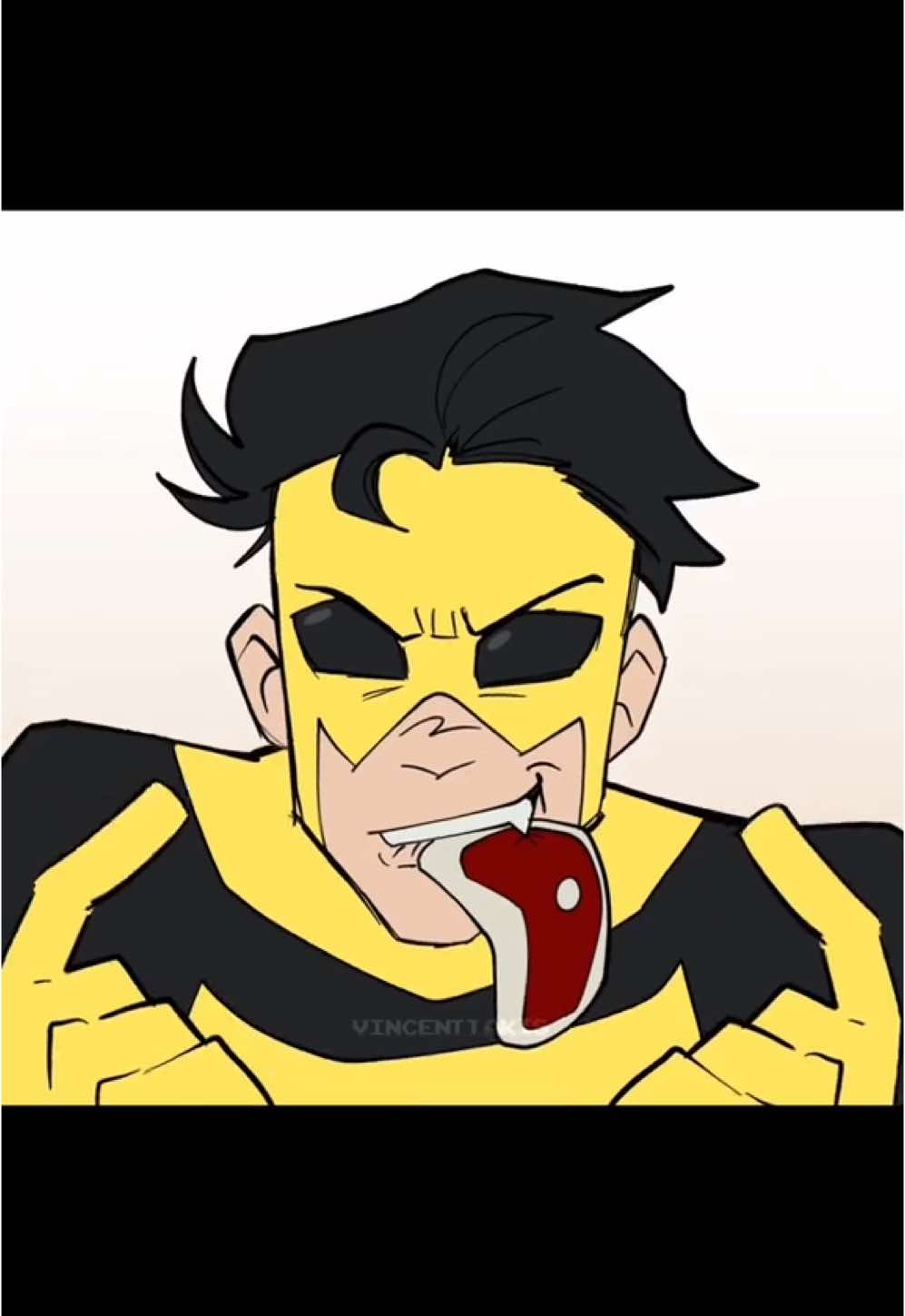 am i too late for this trend . #sinistermark #marksiniestro #mohawkmark #markgrayson #invincible #sinhawk 
