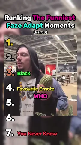 The Funniest Faze Adapt Moments Ranked! Part 3  #fazeadapt #fazeclan #stableronaldo #fazeronaldo #jasontheween #plaqueboymax #lacy #ranking #ranked #top #fyppp #capcut @FaZe Adapt 