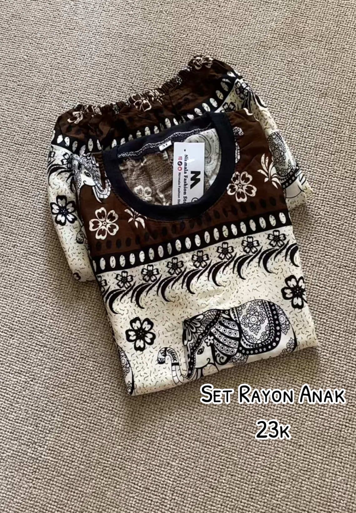 Set rayon anak bahan rayon adem halus lembut super jatuh  Ad size nya ya bunda , buruan Co  #setrayonanak#setelananak#setanak#setelanrayonanak #fyp
