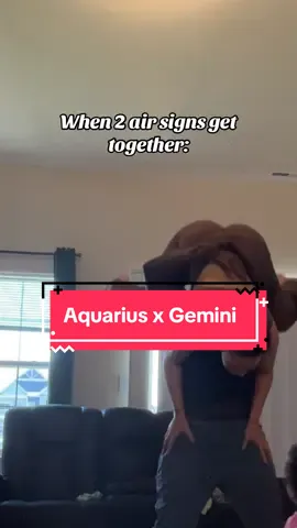 Never a dull moment in this house.  #gemini #aquarius #airsigns #astrology #zoduacsigns #fyp #astrologytiktok #aquariuswomen #aquarius♒️ #geminimen #gemini♊️ #astrologyfacts #dating #married 