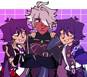 ❀ 【 #HAISCARA 】 ❀ Bedo de tres {tags⇉ #GenshinImpact #genshin #alhaitham #scaramouche #wanderer #haiscara #scaratham #scarahaitham #alhaithamxscaramouche }