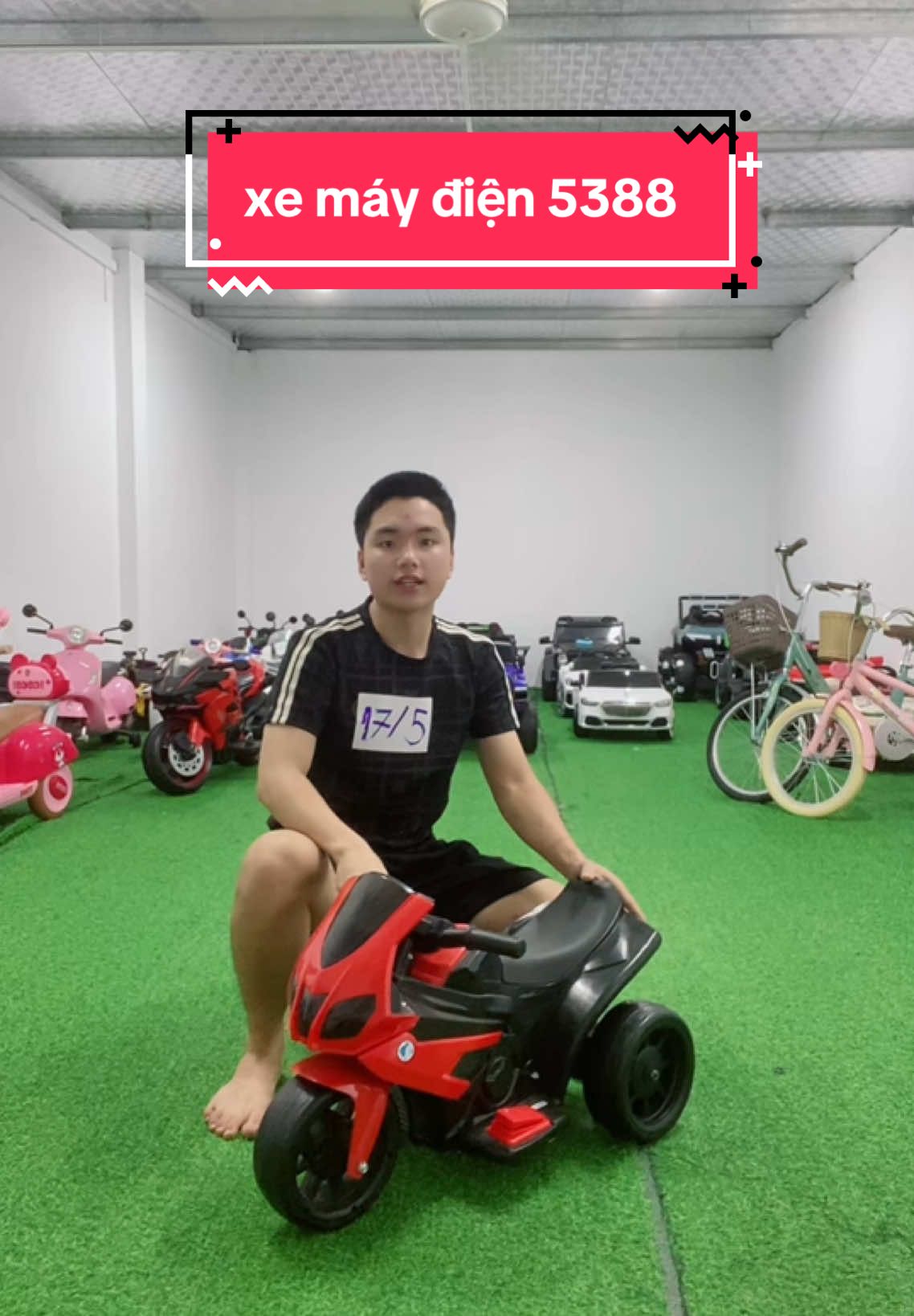 xe máy điện 5388 cho bé#xemotodienchobe #nhieumau #xuhuong #xetreem 