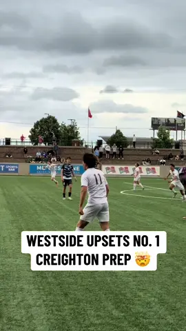 Omaha Westside defeats back-to-back Class A champions Creighton Prep 2-1 in the semifinals. #Soccer #upset #nebraska #omaha #highschool #highschoolsoccer #goal #insane 