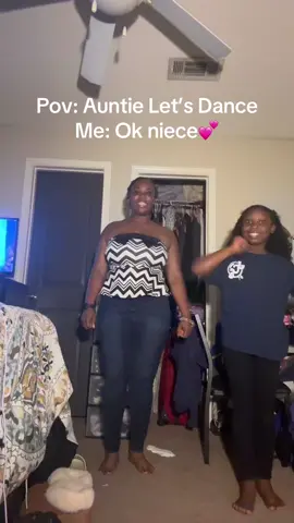 I love spending time with my niece 🥰🥰#auntie #auntlifeisthebestlife #dance#nieceandauntie 