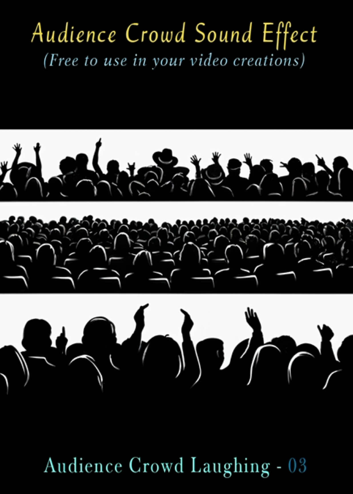 Sound Effect - Audience crowd laughing - 03 #sound #soundeffects #crowd #laugh