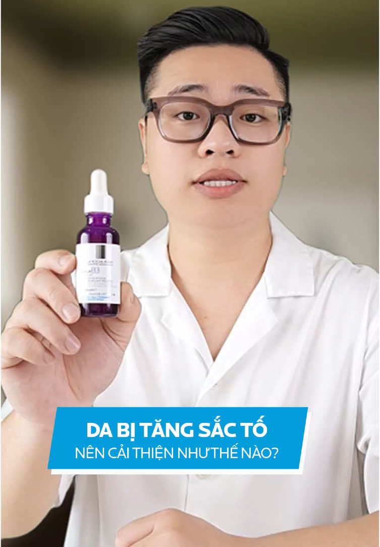 Da bị tăng sắc tố, thâm sạm khó đều màu nên cải thiện như thế nào? Trải nghiệm ngay serum Mela B3 từ La Roche-Posay: giải pháp được các chuyên gia da liễu khuyên dùng với công nghệ Melasyl & 10% Niacinamide, giúp làm mờ đốm nâu, cải thiện sắc tố và phục hồi làn da sáng khỏe, hiệu quả sau 1 tuần sử dụng.  #larocheposayvn #MelaB3 #melasyl #sangdamotham 