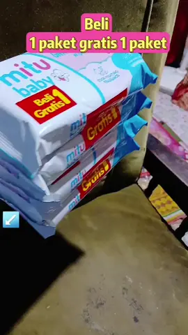 beli 1 gratis 1 paket tisu basah mitu baby buruan klik keranjang kuning ku ya #tisu #tisubasah #mitubaby 