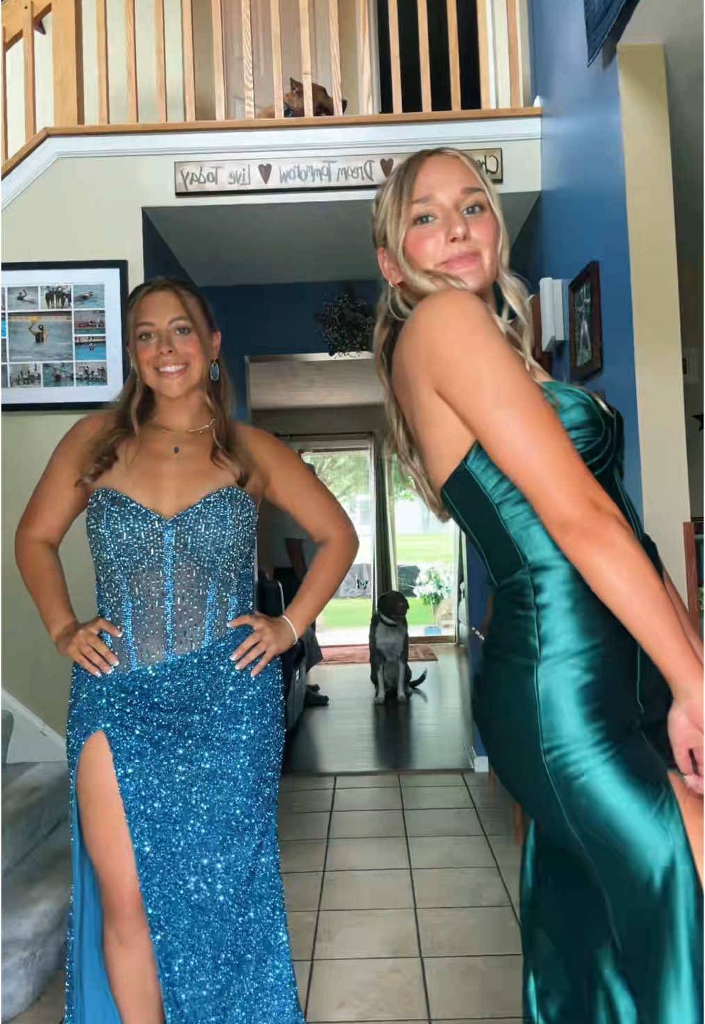 prom!!💙💚
