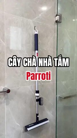 Từ ngày đổi sang cây chà sàn Parroti Easy là tui dọn toilet với lau sàn nhẹ tênh luôn, chà sạch gọn mà không phải cúi gập người nữa mọi người ơi 👌🏻👌🏻 #caychasan #caychasanparroti #parrotiES04 #caychasanparrotiES04 #parroti #namoinam 