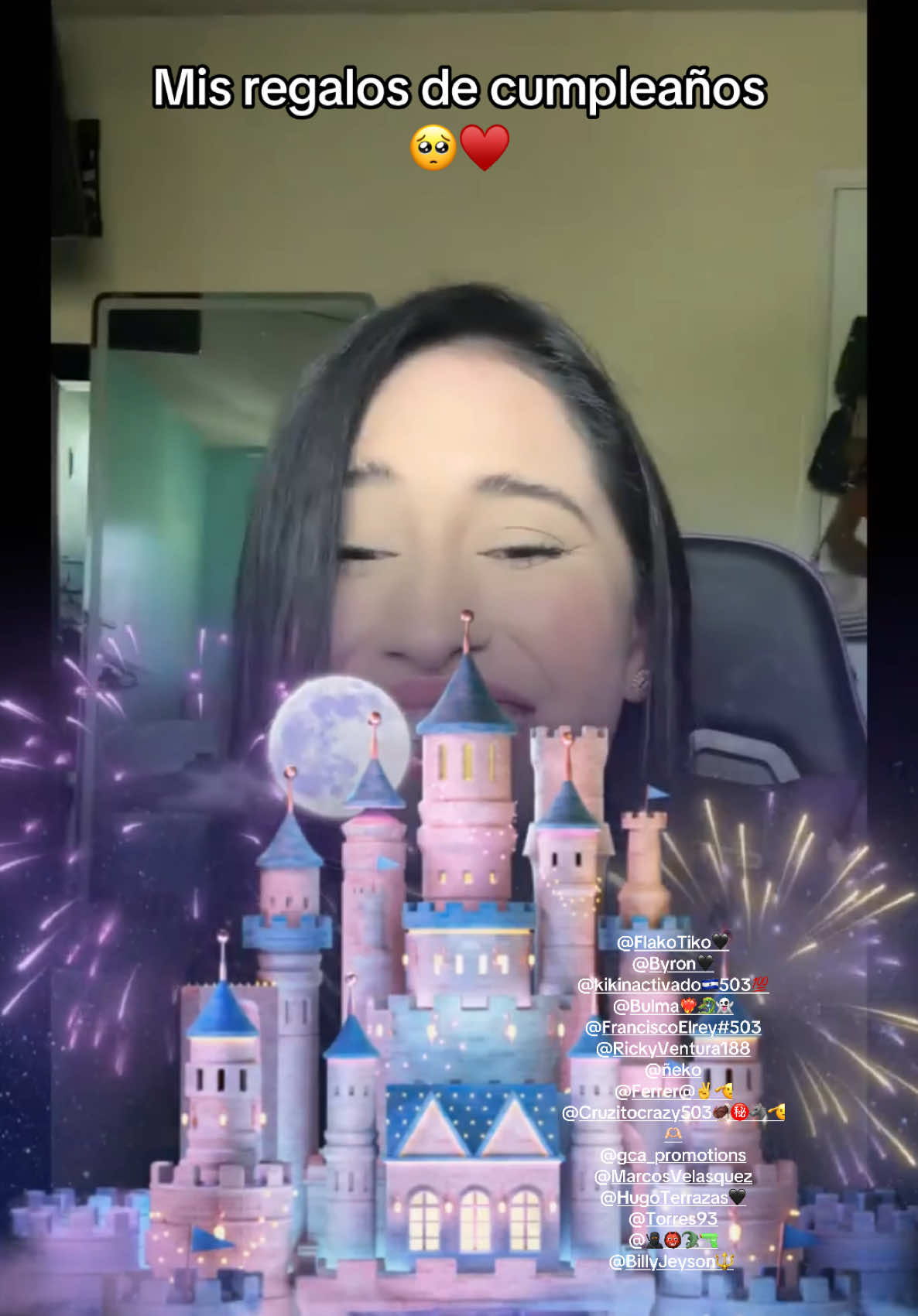 Algunos regalos no los logré  capturar porque pensé que iban a quedar grabados pero estoy muy agradecidas con todos los que me acompañaron 🥰♥️