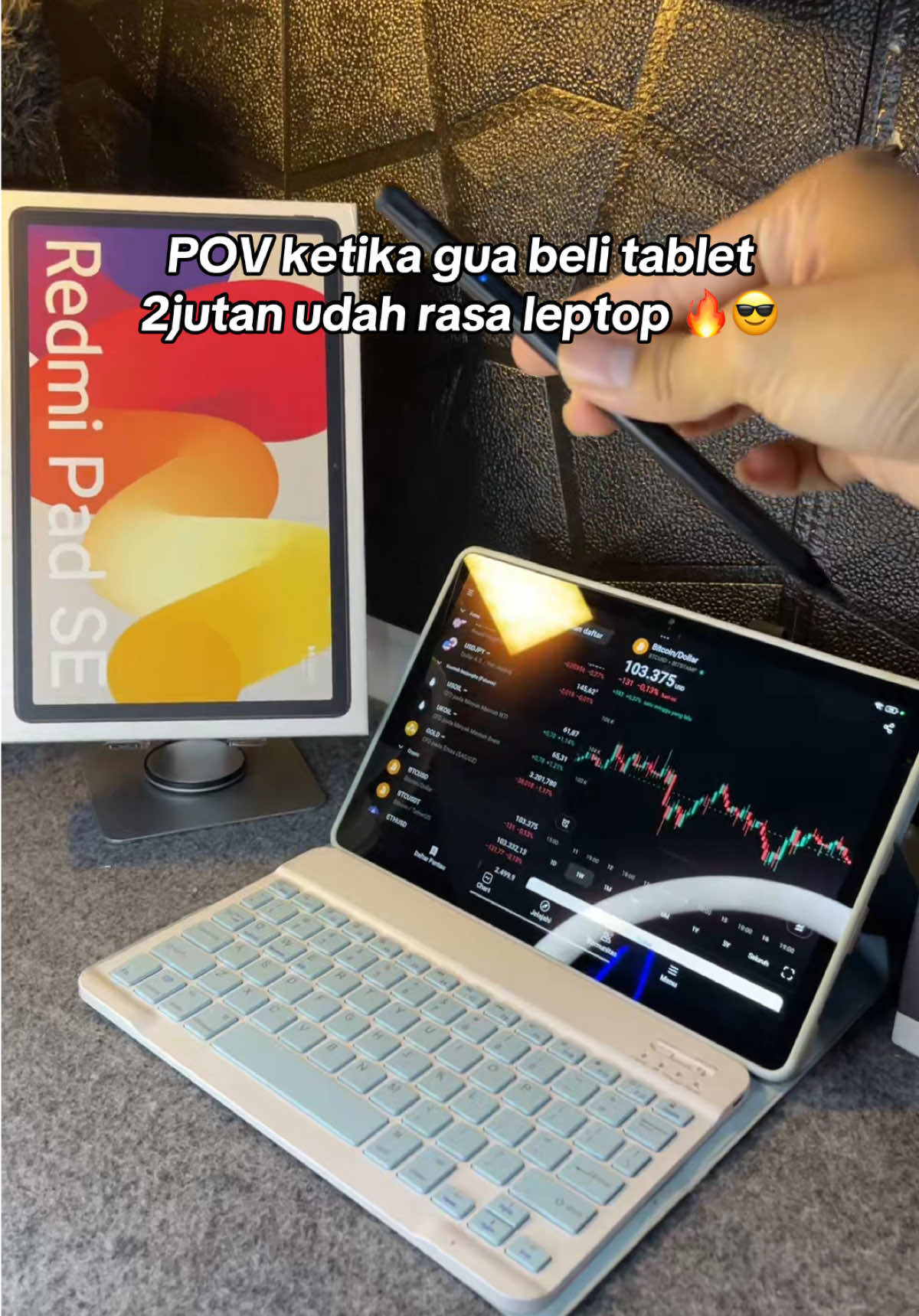 Tablet redmi pad se #redmipadse #tabletmurah #keyboard 