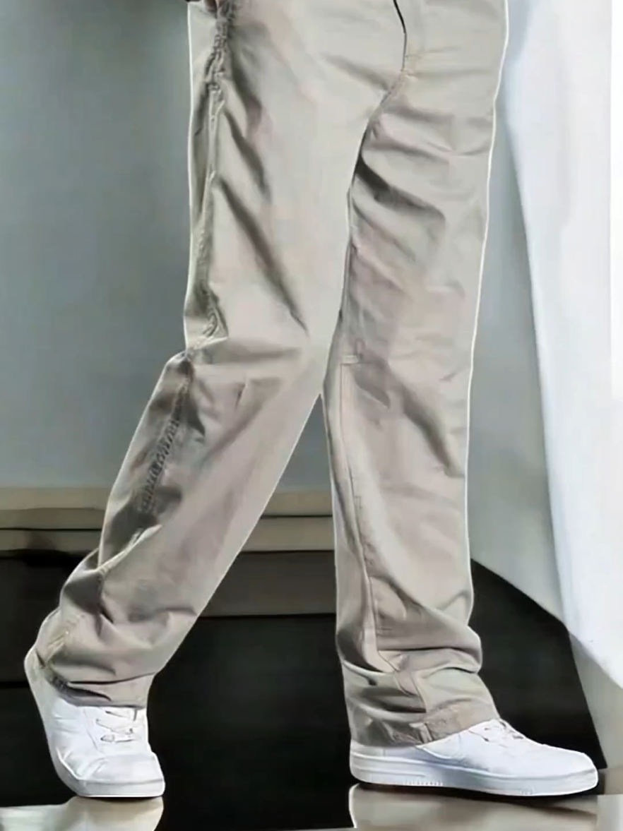 Capek cari celana yang gaya tapi tetap nyaman seharian? Celana chino pria berbahan twill katun ini hadir dengan model fit casual yang pas di badan, lengkap dengan fitur stretch yang bikin bebas gerak. Jahitan rapi, kantong praktis, dan cocok dipakai kerja maupun hangout! Yuk, upgrade gaya kamu sekarang—klik beli sebelum kehabisan! #celana #celanaria #celanachinos #celananyaman #OOTD #celanaslim #celanachinospanjang 