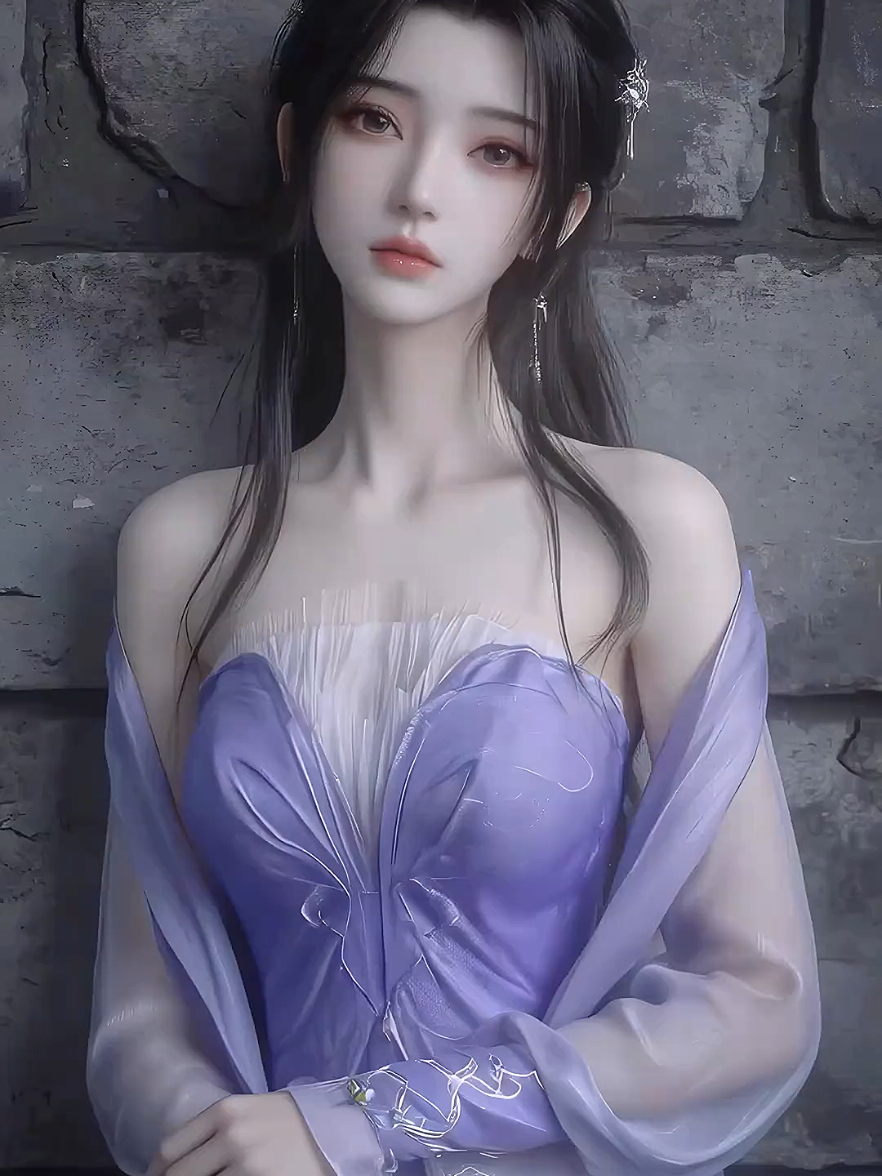 Cute 🥰 #livewallpaper #aigenerated #AI #donghua #vam3D #anime #CG #3D 