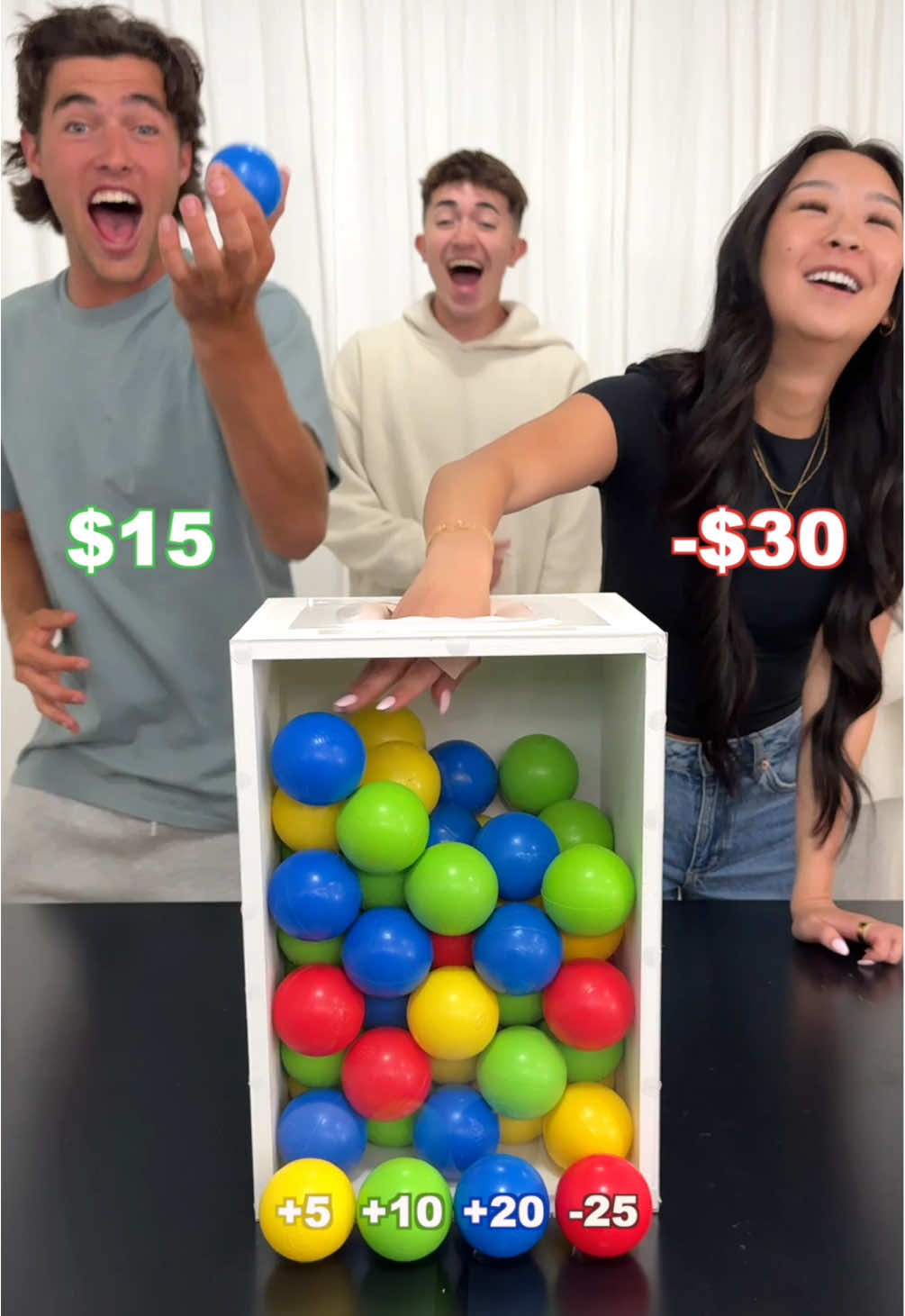 First to $100 Wins! Boys vs Girls #game #challenge #competition 