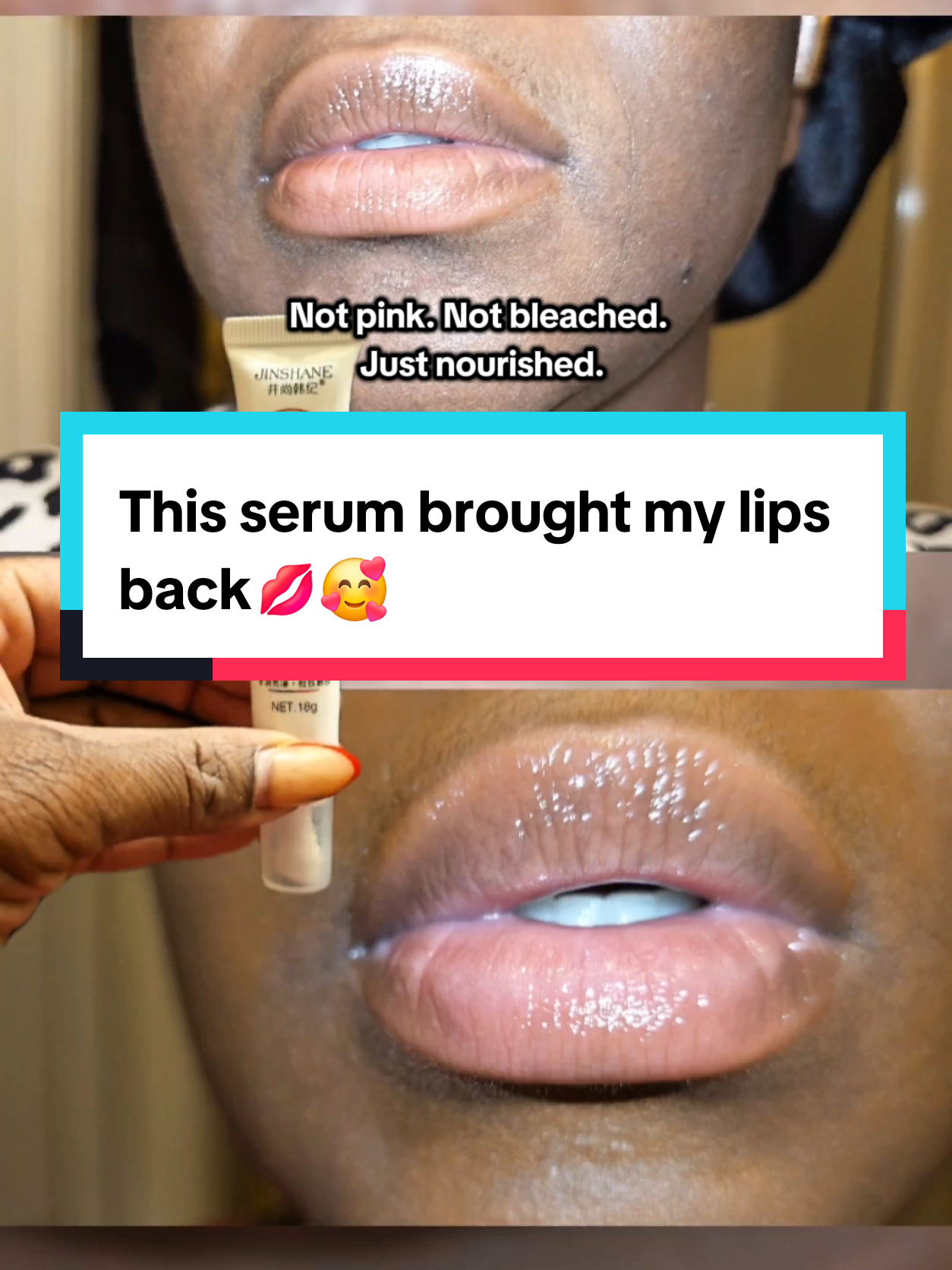 Replying to @itssbriibabyyyyy Very much this!! If your lips started getting darker after using that designer lip oil… same thing happened to me from something else. I’ve been using this serum instead and it’s actually helped bring my natural tone back. No stinging, no weird film—just moisture. … #LipCareRoutine #LipTok #LipSerum #HydratedLipsOnly #JinshaneLipSerum #TikTokShopBeautyFinds #TikTokShopRestock #ViralLipCare #SkincareTok #GlowUpEssentials #IfYouKnowYouKnow #SuperBrandDay #KBeautyFinds #CoffeeLipsFix #SmokersLipCare #BeforeAndAfterLipCare #Fanttik5thAnniversary #QVCxTikTokShop #tiktokshopcreatorpicks #fyp #trending #viral 