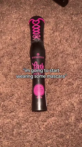 “im going to start wearing some mascara”… #fyp #makeup #mascara #relatable 