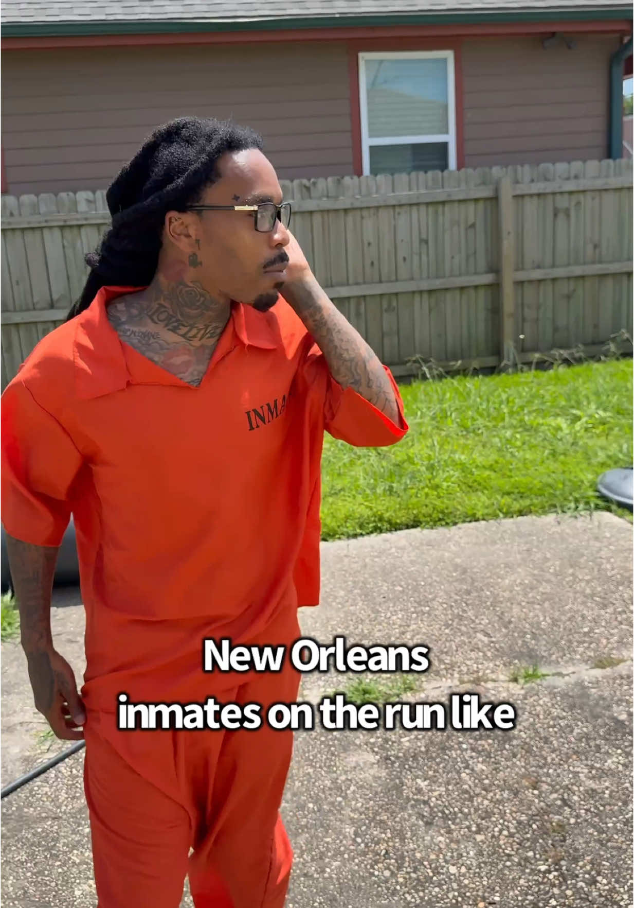 New Orleans inmates out chea like…. 😩😂😂😂  #Comedy #HeavensNo #Jokes #Humor #Improv #Trending #NewOrleans #Jail #Inmates #Free #Skit #Reels