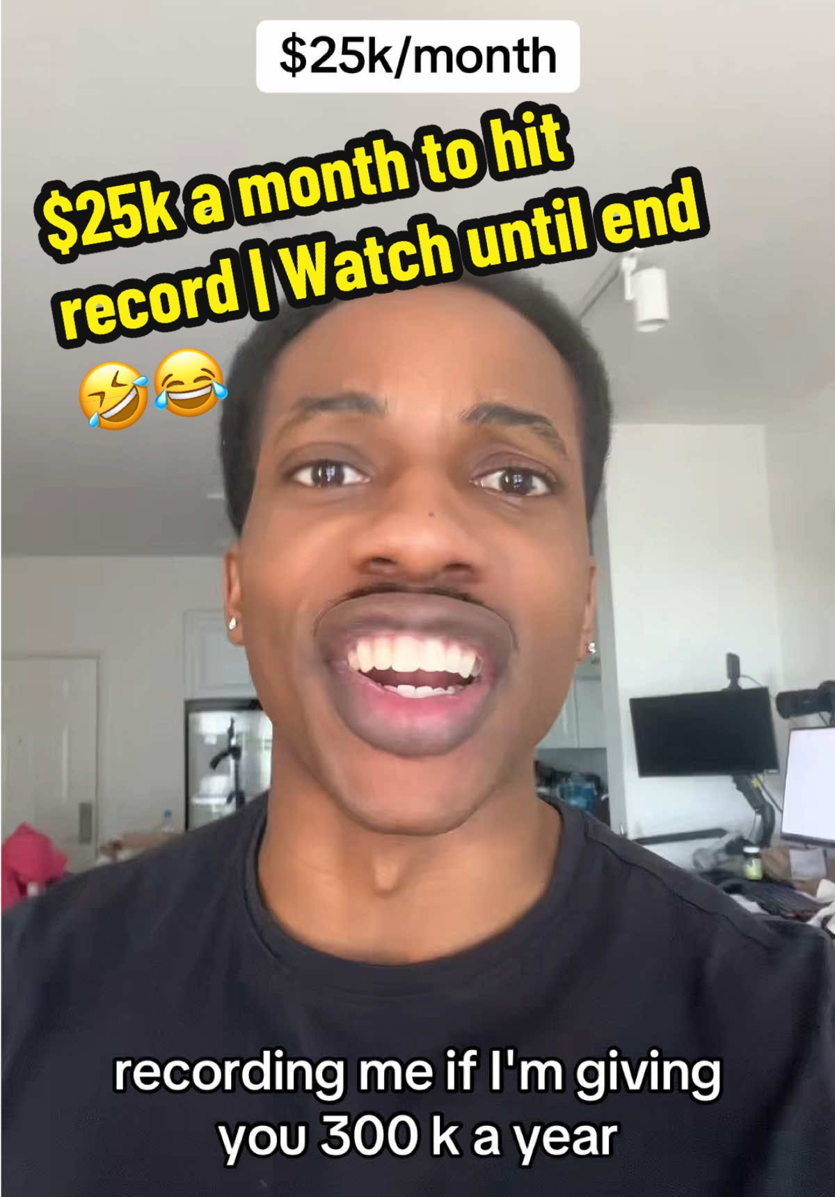 $25k a month to hold a camera | Watch until end 🤣😂 #advicefromlouis #satire #justaskit #meme #fyp 