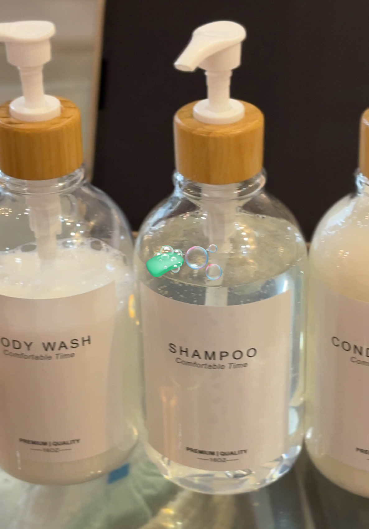 bathroom essentials 🤍🫧