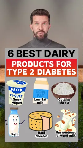 6 best dairy products for type 2 diabetes #healthy #healthcare #healthtips #diabetes #type2diabetes #nutrition #dairy 